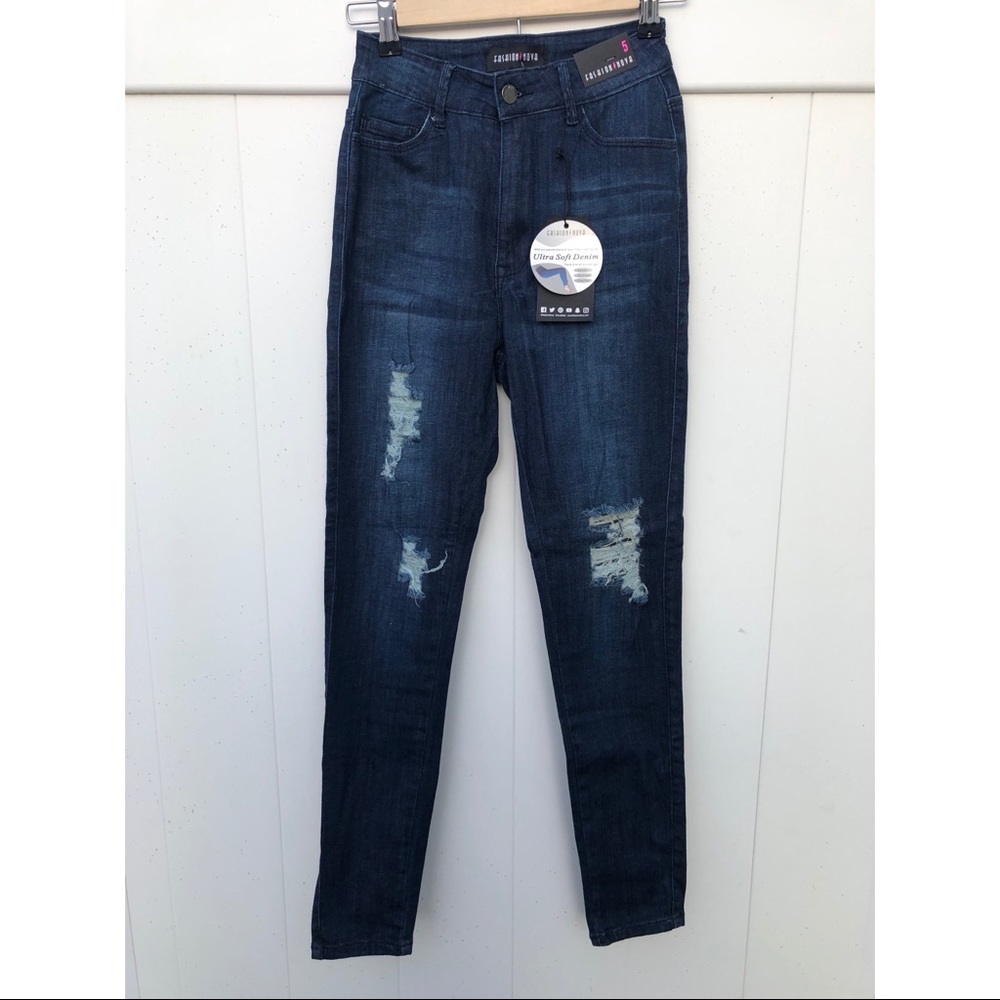 Fashion Nova Dark Wash Jeans